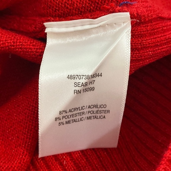 Laura Scott Medium Sparkly Red Top - Picture 9 of 10